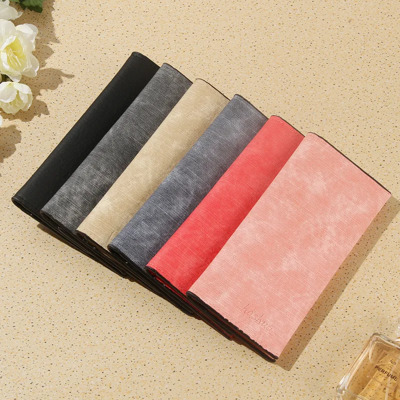 

Wallet Customizable Factory Direct Selling New Style Women's Wallet Mid-length Card Bit More MEN'S Wallet Logo Gift
