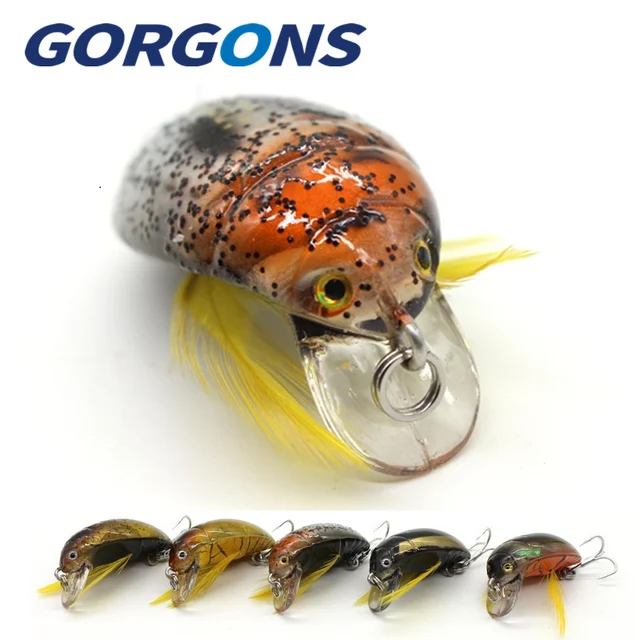 US $4.14 1pc Gorgons Exquisite Fishing Tackle 35mm 4g Cicada Bait Fishing Lure Insect Bug Lure Sea Beetle Cr