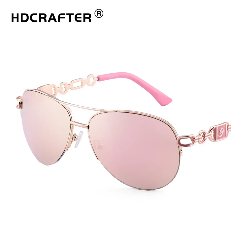 Поляризованные солнцезащитные очки HDCRAFTER для мужчин и женщин Винтажные