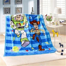 Disney Buzz Lightyear Raschel одеяло История игрушек путешествия Вуди бросок