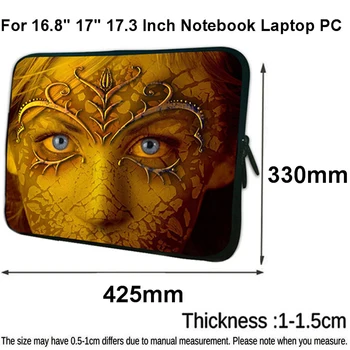 

For Macbook ACER Sony Asus Dell Lenovo 17 Inch Notebook Laptop Case 16.8 17.3 Inch Sleeve Computer Bag Cyber Monday Neoprene Bag