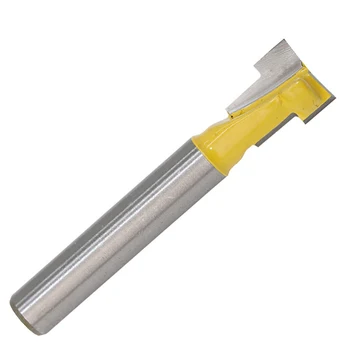 

9.52mm T-Slot Cutter Router Bit Woodworking Milling Cutter Machine Wood Working Drill Bit Tool for Trim Router 2020 Original
