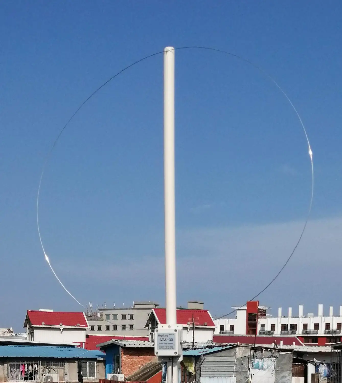 Последняя версия MLA-30 Рамочная антенна активная приемная антенна 100 кГц-30 МГц для коротковолновое радио