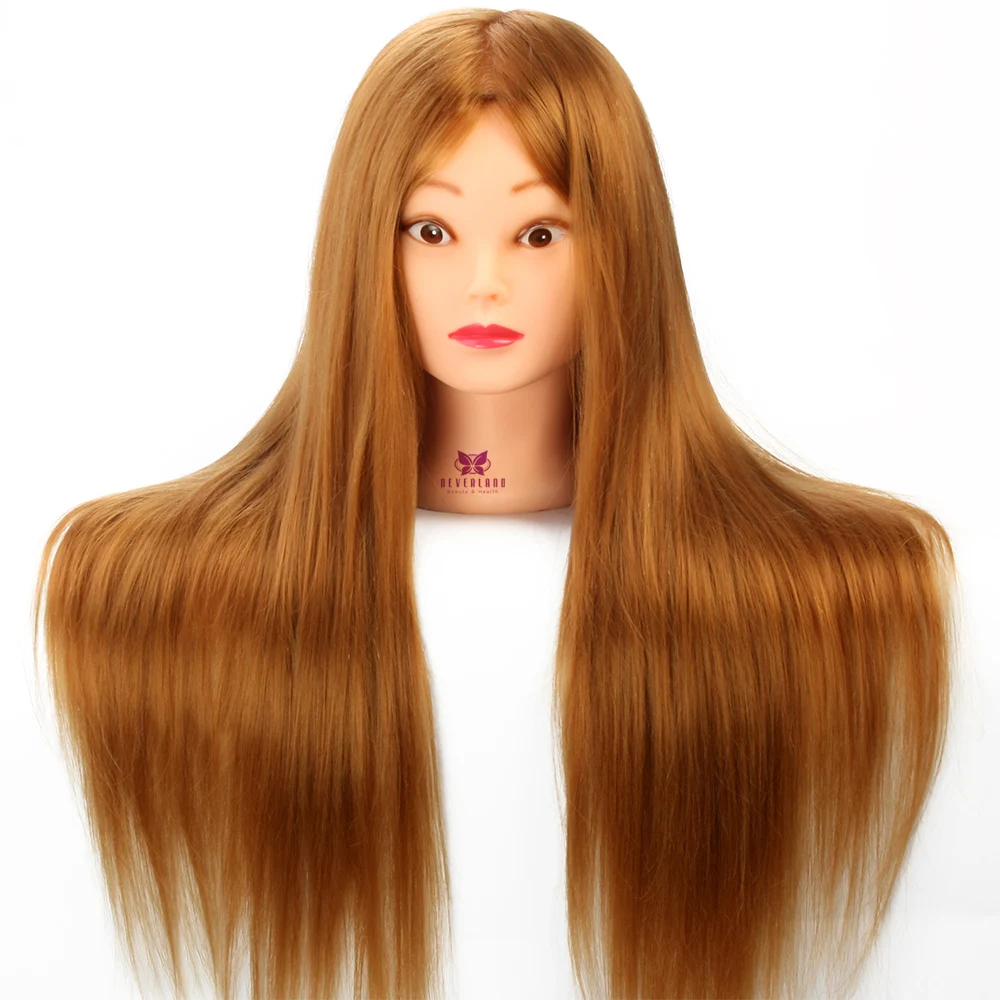 Манекен прически кукла парик 26 ''Парикмахерская голова волос набор инструментов манекен голова+ зажим манекен голова куклы для обучения плетение волос