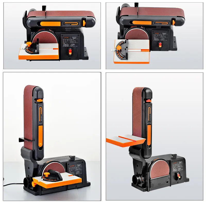 LIVTER 4 x 6 inch woodworking metal portable mini belt disc sander machine