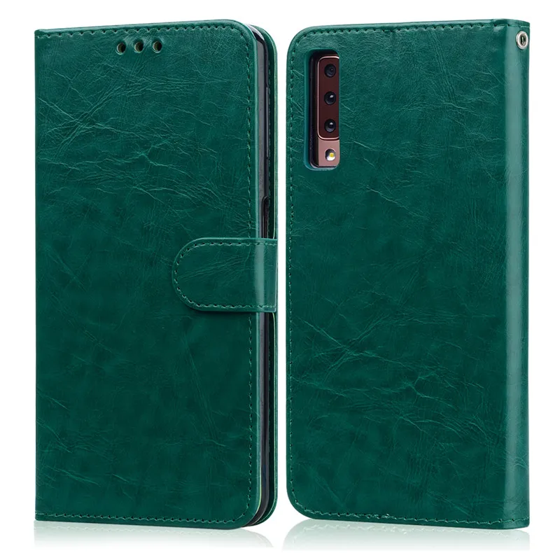 For Samsung Galaxy A7 2018 Case Flip Wallet Leather Phone Case For Samsung Galaxy A7 2018 Galaxy SM-A750F/ds Case Coque Fundas samsung cases cute