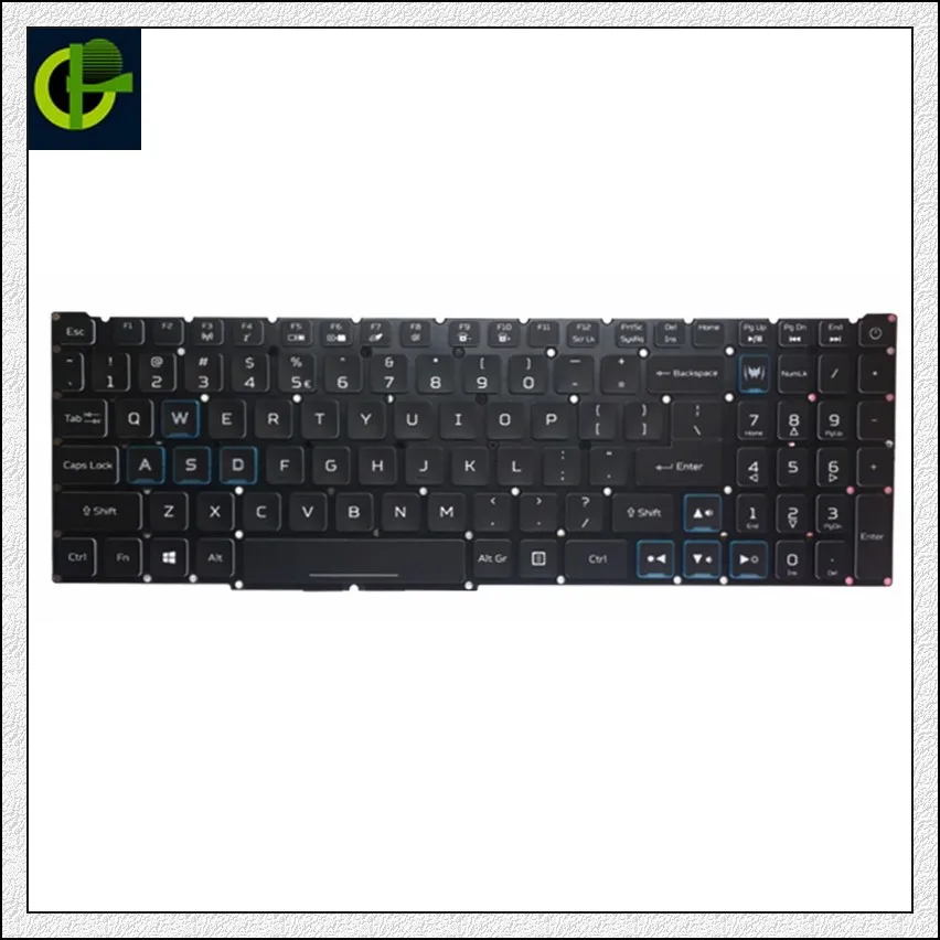 Английская клавиатура с подсветкой для Acer Nitro 5 7 AN715 51 LG5P LG5P_N90BRL США LG5P_N90BRL|packard bell