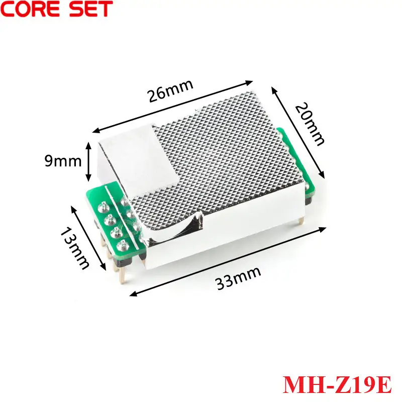 MH-Z19E Winsen CO2 Sensor NDIR CO2 Module High Sensitivity, Low Power Consumption UART, PWM Output Infrared Gas Sensor image 2