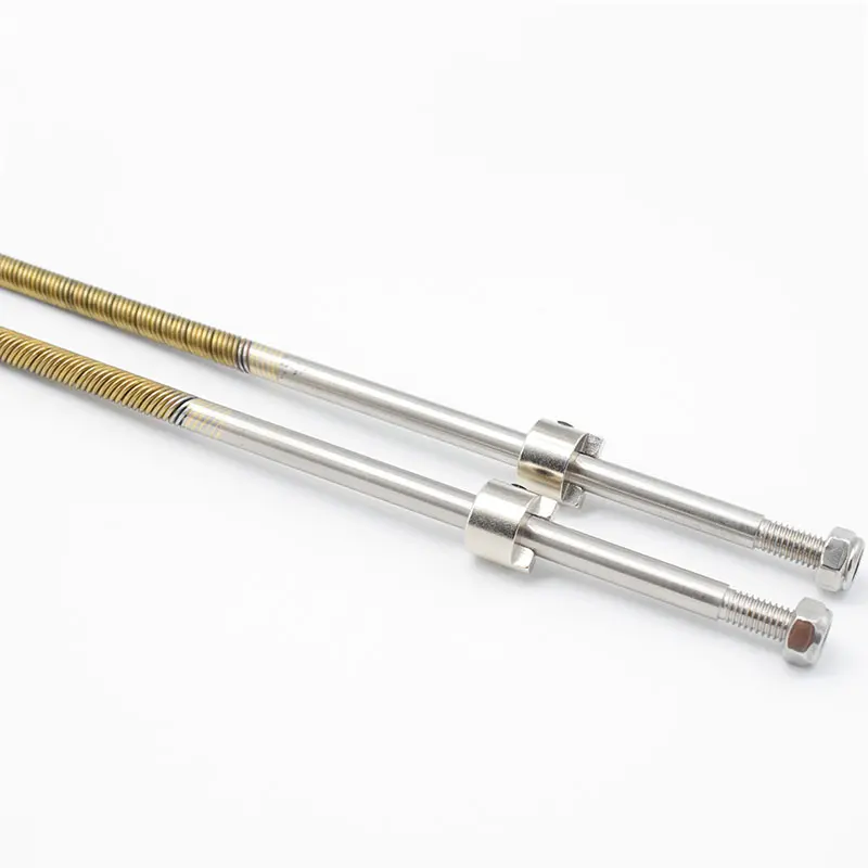 Arbre flexible 6.35mm 700/950mm pour bateau RC essence méthanol