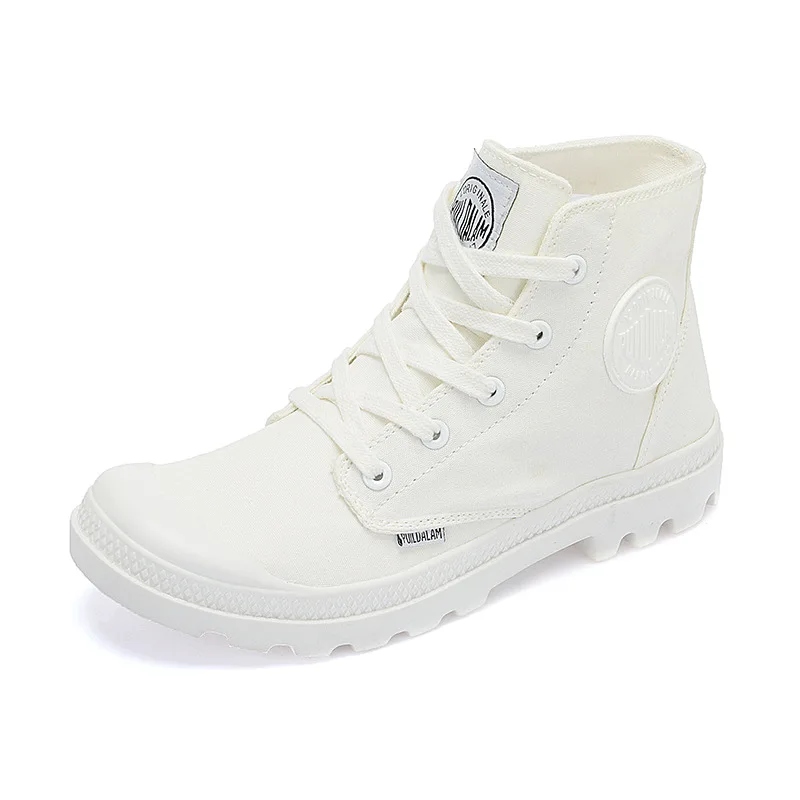 

Unisex Shoes Hight-top WOMEN'S Canvas Shoes Fashion Short Boots Popular WOMEN'S Shoes xue sheng xue Europe And America Big Head