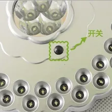 Наружная дисковая многофункциональная лампа для тента на кемпинге 36+ 5-48+ 5led супер яркая трехблочная Кнопка Регулируемая