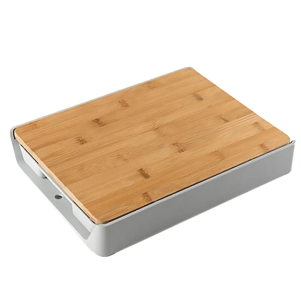 Домашняя разделочная доска для нарезки мяса Бамбуковая кухонная | Дом и сад