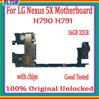 

100% Unlocked Original Motherboard For LG Nexus 5X H790 H791 4G Support Mainboard For Android OS Logic Board With Full Chips