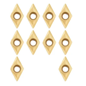 

10pcs Hot DCMT070204 US735 DCMT21.51 Carbide Insert For Lathe Turning Tool Sale