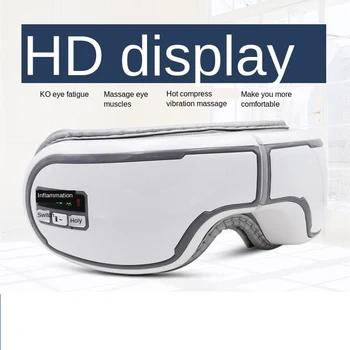 

Smart Vibration Eye Massager Electric Music Air pressure Eye Massage Care Hot Compress Therapy Fatigue Eyesight Protect Glasses