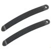 1 Pair Snowboard Binding Belt Toe/Ankle Ratchet Tongue Ladder Straps for Snowboard Shoe/Boot White and Black for Choose 6