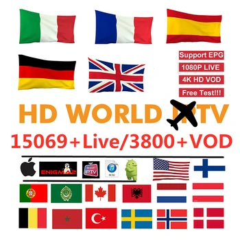 

1 Year Spain IPTV m3u Subscription Europe Spanish Portugal Dutch Israel Sweden UK Channels Work for Android Phone Smart TV BOX