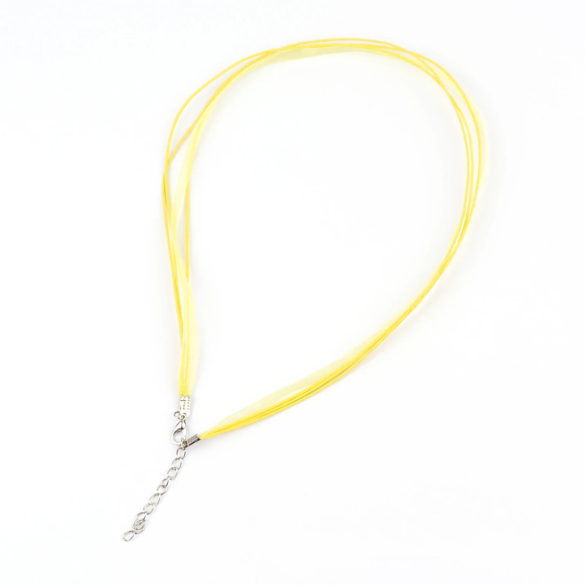 20pcs 45cm Maxi Necklace Collares Collier DIY Chains Pendant Charms Findings Ribbon Lobster Clasp String Cord Jewelry Making|Ювелирная
