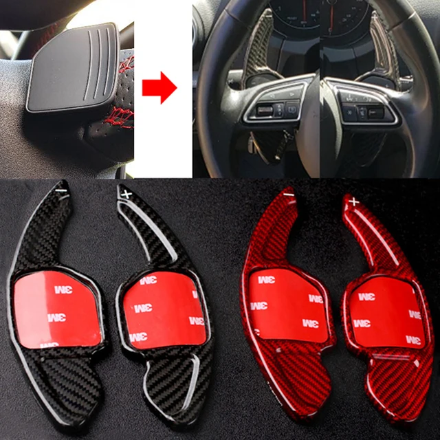 Krbon Fiber Shifter Pddle Shift Set Alhmbr /Atec /Leon FR/ Leon /Leon 4 5F direksiyon uztm|Steering Wheels ∓ Steering Wheel Hubs|  