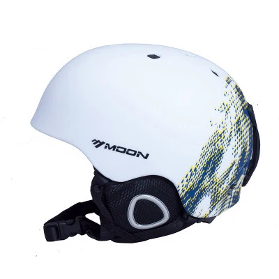 Высококачественный лыжный шлем сверхлегкий и интегрированный литой дышащий шлем для сноуборда для мужчин и женщин 8 цветов скейтборд шлем - Цвет: 7