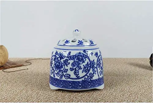 

PHILOGOD Ceramic Electronic Incense Holder Multifunctional Timing Burner Censer