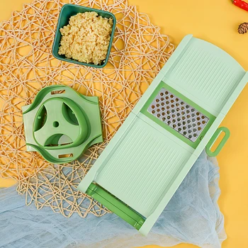 

Vegetable Cutter Manual Potatoes Carrots Onion Shredder Adjustable Stainless Steel Kitchen Tools Household Multi-Function