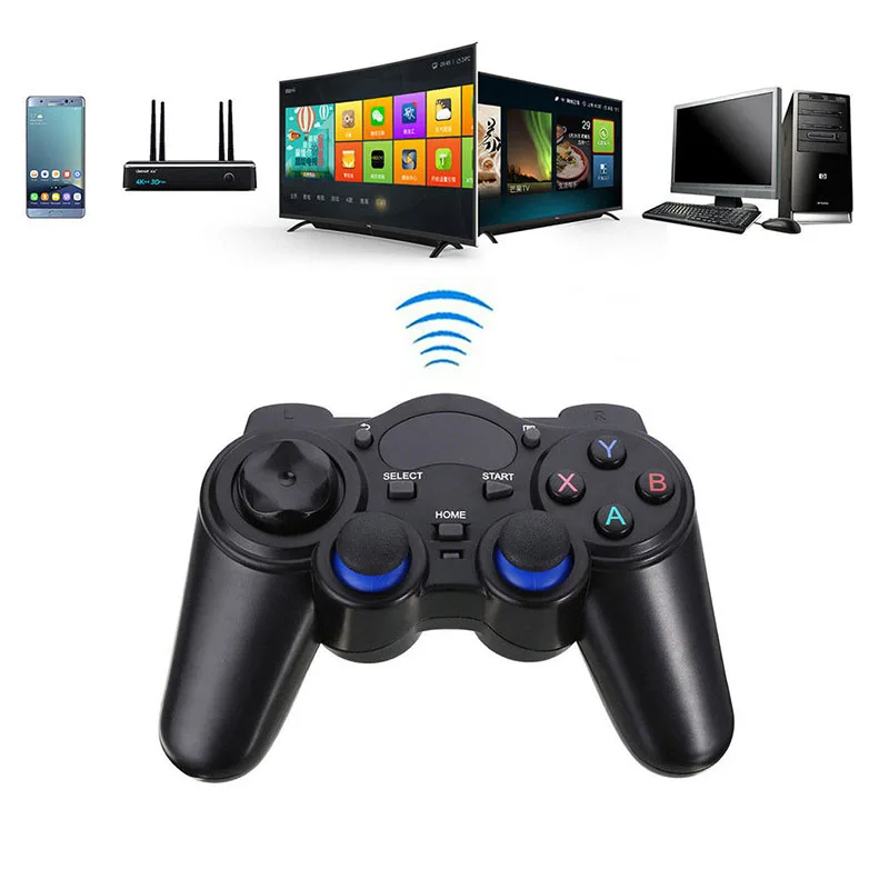 2,4G беспроводной джойстик для Android планшетов телефон PC tv с OTG и типом C приемник