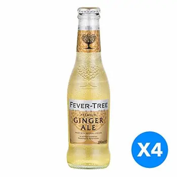 

Fever-Tree Ginger Ale, 4 x 200ml