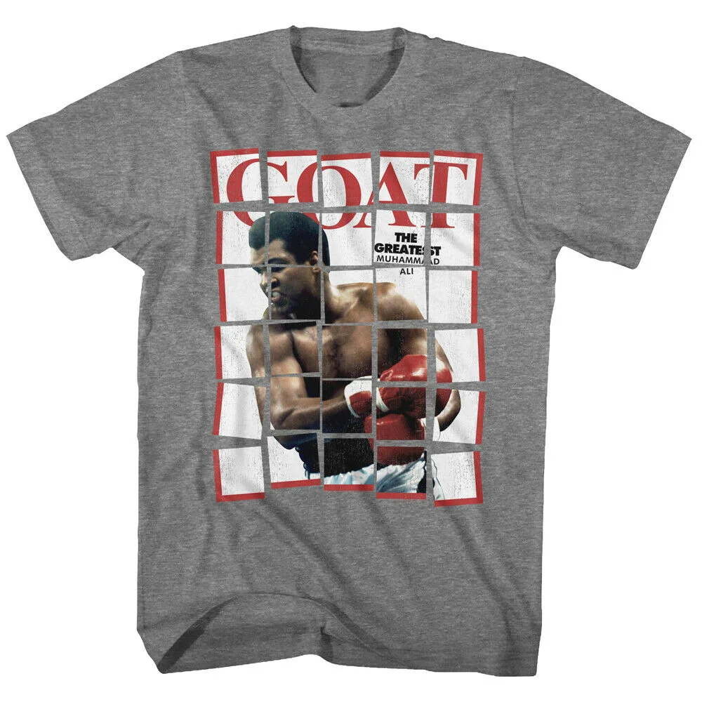 Muhammad Ali GOAT The Greatest Of All Time футболка для взрослых Футболка Harajuku модная повседневная |