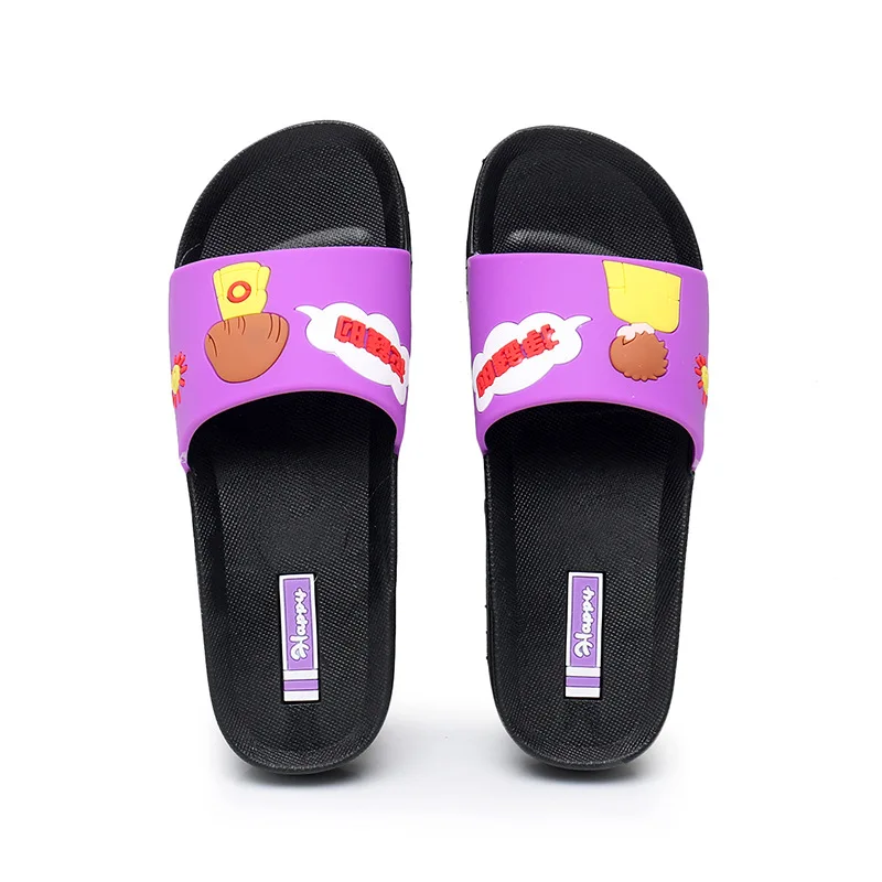 

Newest Arrival Women Slippers 2019 Summer Skidproof Casual Lady Slippers Cartoon Style Beach Slipper Women Leisure Indoor Shoes