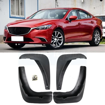 

4Pcs OE Styled Car Mud Flaps For Mazda 6 (GJ) Atenza 2013-2017 Mudflaps Splash Guards Mud Flap Mudguards Fender 2014 2015 2016