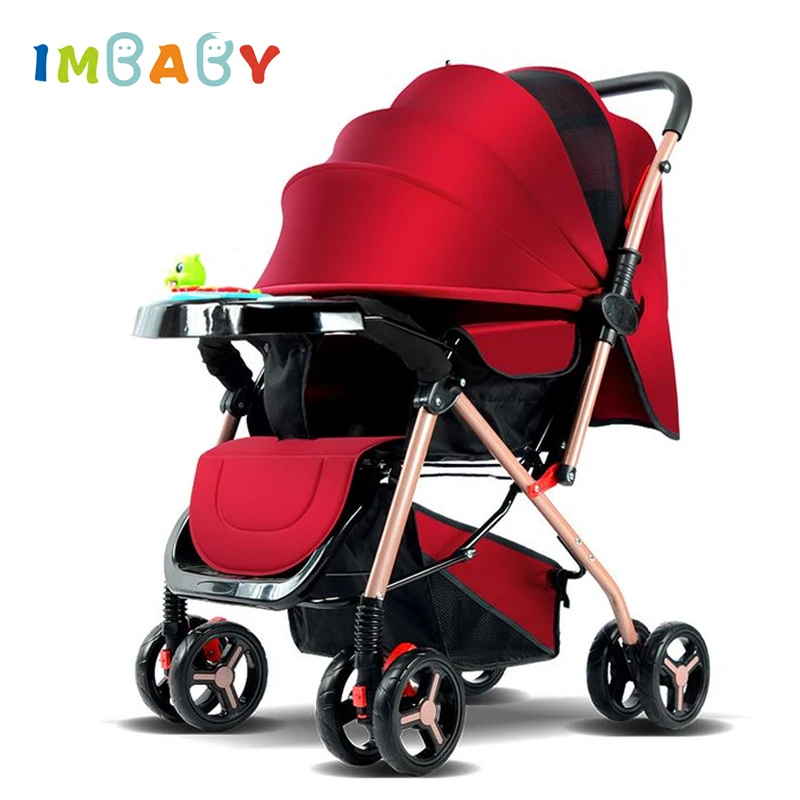Многофункциональная детская коляска IMBABY алюминиевая для новорожденных 0 3