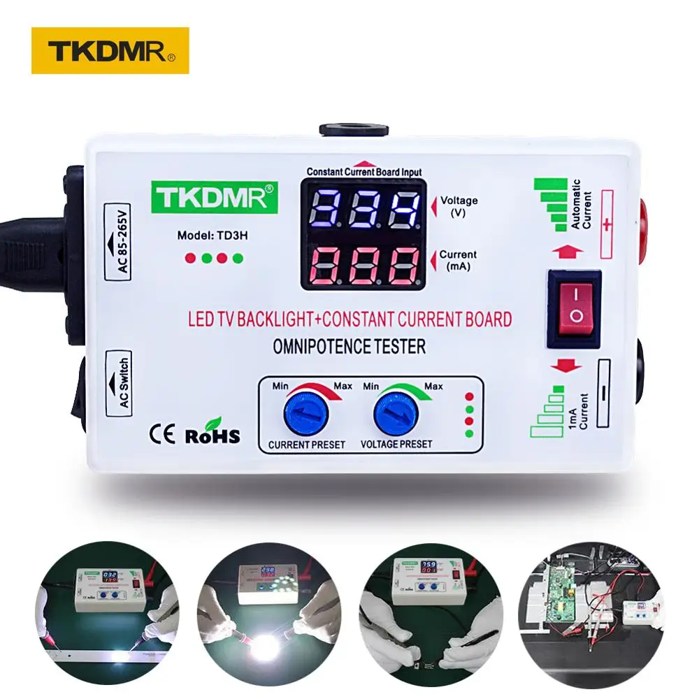 TKDMR 0 330 в смарт подходит для ручной регулировки напряжения ТВ светодиодный тестер подсветки текущий регулируемый постоянный ток светодиодный светильник|Искатели автоматических выключателей|   | АлиЭкспресс