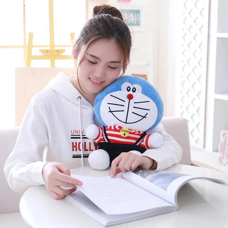 Doraemon Doll Plush Toy Robot Blue Fat Rag Doll Pillow Cushion Home Decoration Sofa Cushion Child Doll Birthday Gift Girl