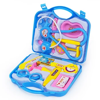 

Mei Ba Ku Children Play House Medical Bag Toy Boy Girl Medical Tool Earpiece Toy Set Gift Storage Box