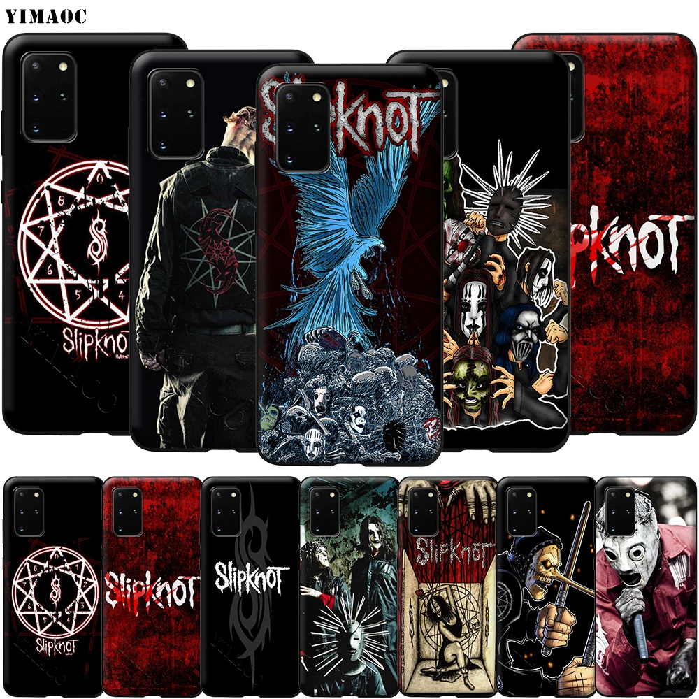 Чехол Slipknot клоун Кори Тейлор для Samsung Galaxy A10 A20 A30 A40 A50 A70 S10 Plus S20 Ultra Note 10 Lite A51 A71 A81