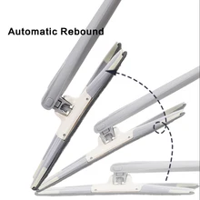 Mop X-type Wringer Set Flat Floor Mops Bucket Squeeze Floor Mops 3 Washable Microfiber Pads Wet Dry Use Household Cleaning Tools