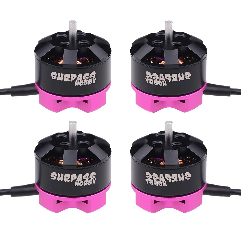 4 шт. SURPASSHOBBY 1103 kv 2S бесщеточный двигатель для гоночного дрона RC FPV