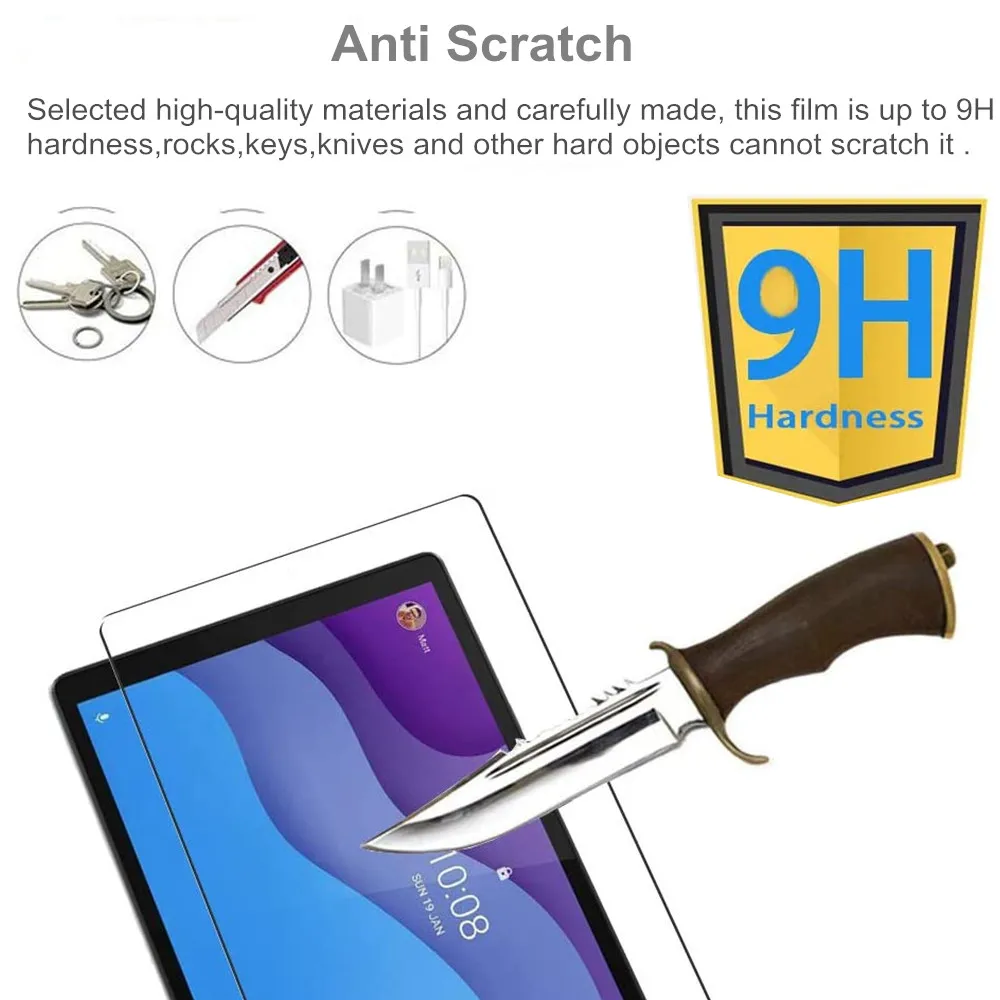 3Piece Tempered Glass Protector for AllDoCube Smile X 10.1 Screen Protector for ALLDOCUBE X Game 10.5 Smile 1 8.0 Screen Gard 5