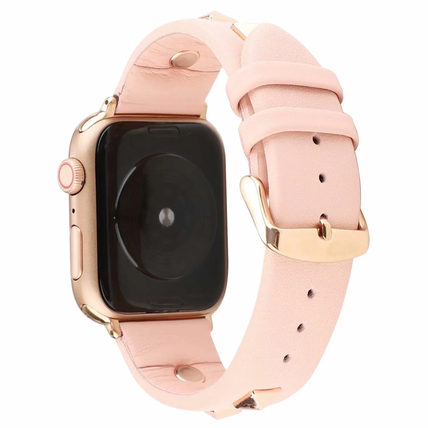 Из натуральной кожи петлевой ремешок для наручных часов Apple Watch, ремешок 42 мм 44 мм Apple Watch 4 5 38 мм 40 мм, для iwatch, версия 3, 2, 1 Мода сменный Браслет