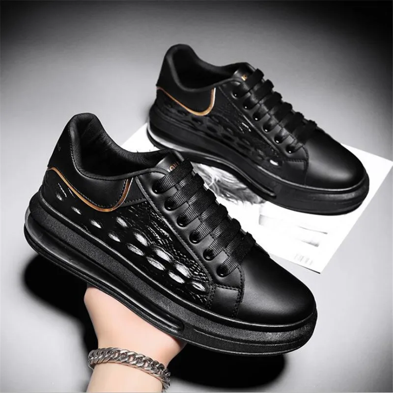 Spring New Mens Shoes Sport for Men Luxury Brand Designer White Men's Sneakers Zapatos Deportivos 38-44 | Обувь