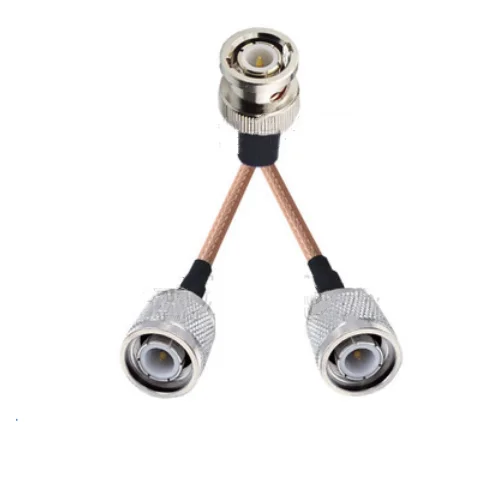 BNC Male к 2 TNC Connector RF Pigtail Y Удлинительный кабель Джампер RG316 | Мобильные телефоны и