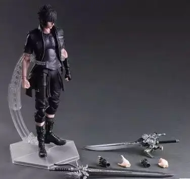 

28cm Play Arts Kai Noctis Lucis Caelum Final Fantasy XV Anime Action Toy Figures Pvc Model Collection Original Box For Kids gift