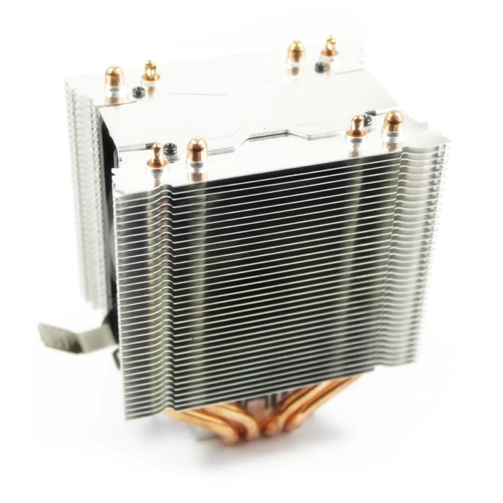 4 Heatpipe cpu Cooler Радиатор охлаждения тихий вентилятор радиатора для Intel LAG 775 1155 1366 4 Heatpipe Dual Tower 4pin кулер