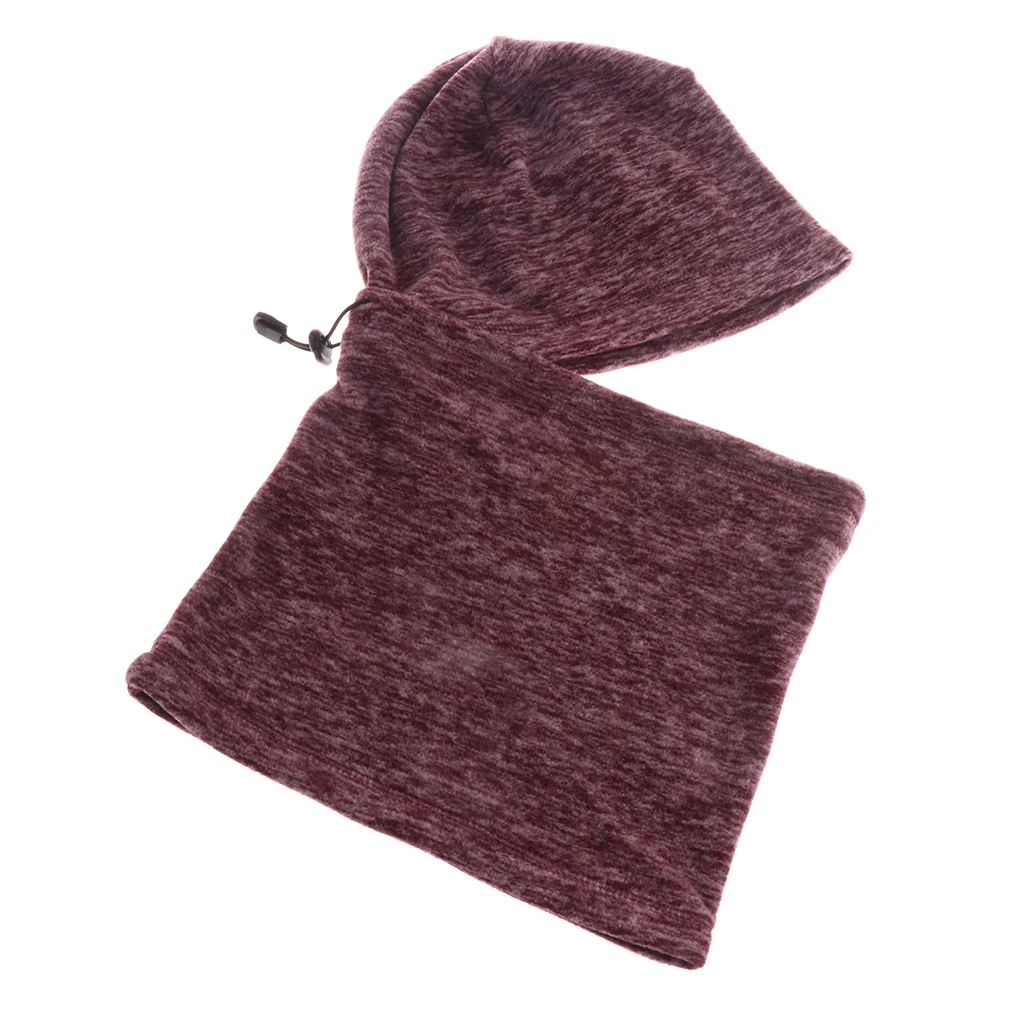 Adjustable Balaclava Hood- Windproof Ski Mask - Cold Weather Full Face Mask Motorcycle Cycling Neck Warmer Scarf