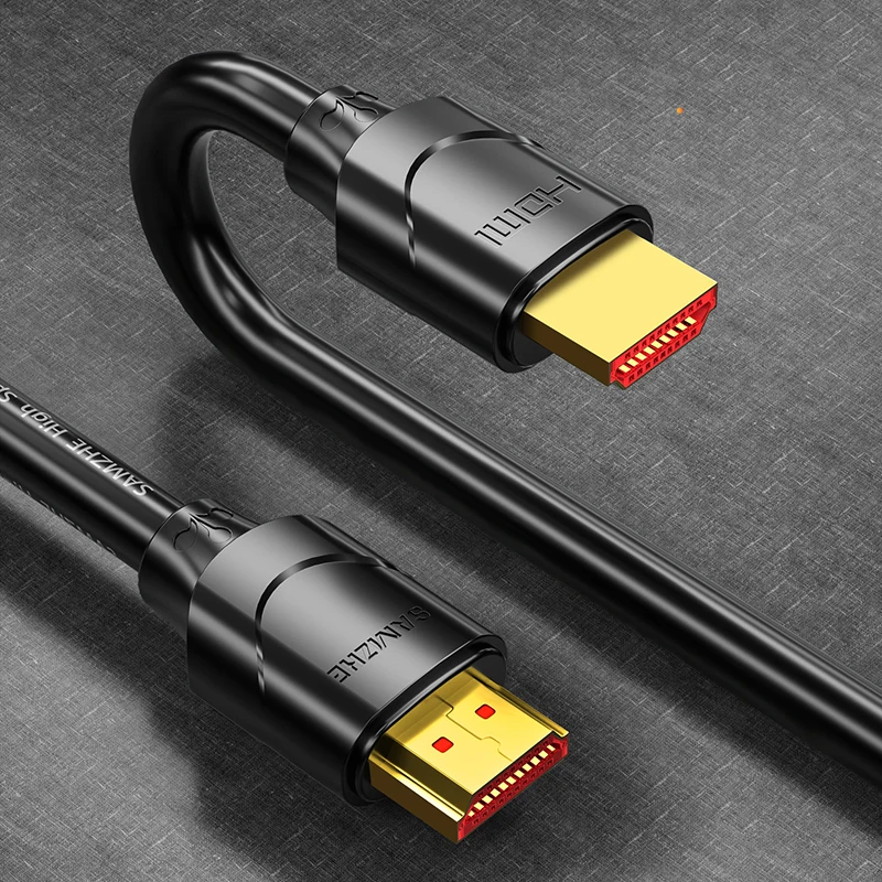 SAMZHE 4K HDMI2.0 кабель 1 м/2 м/3 м Rac HDMI 2 0 аудио разветвитель Кабель для ТВ Blue Ray PS Roku ПК