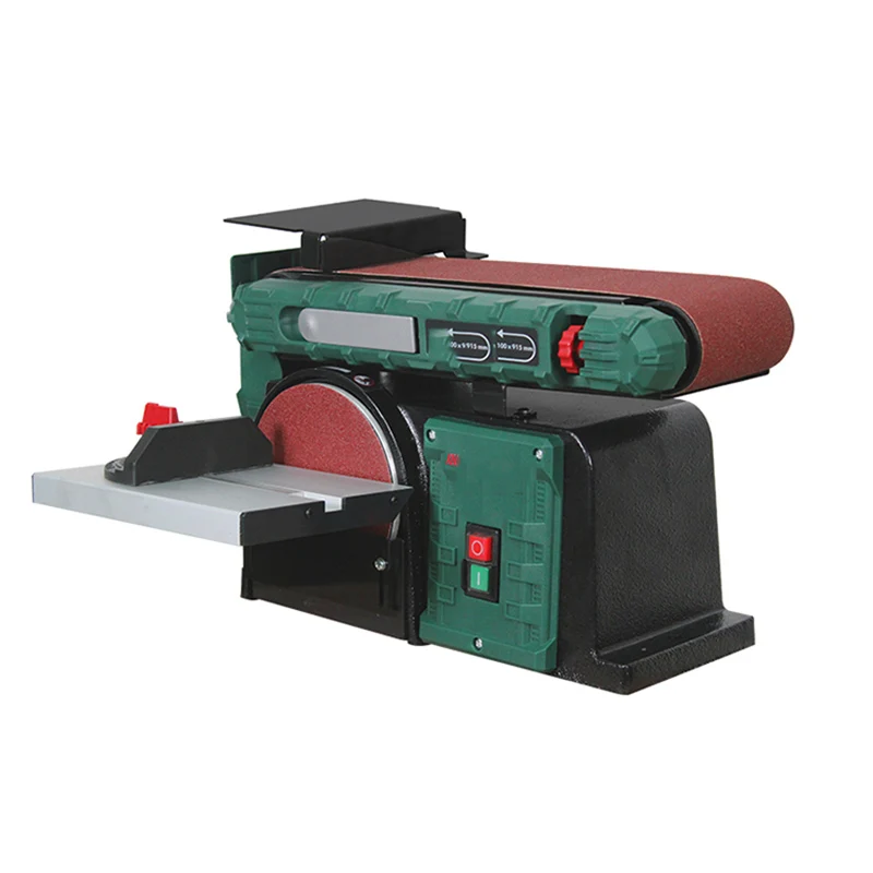 Multifunctional Desktop Woodworking Sanding Belt Grinding Machine 220V Small Electric Sandpaper Sharpening And Polishing Machine