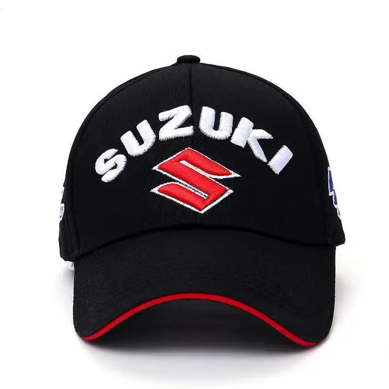 NXYY Suzukii Logo Embroidery Baseball Cap R GSX Cotton Hats Fashion Sport Caps Adjustable Caps for Men Women gorras para hombre - Цвет: Black