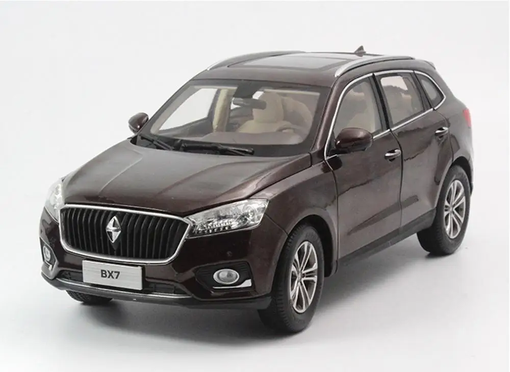 Коллекция моделей автомобилей из коллекции боргвард BX7 SUV Brown масштаб 1/18 | Игрушки