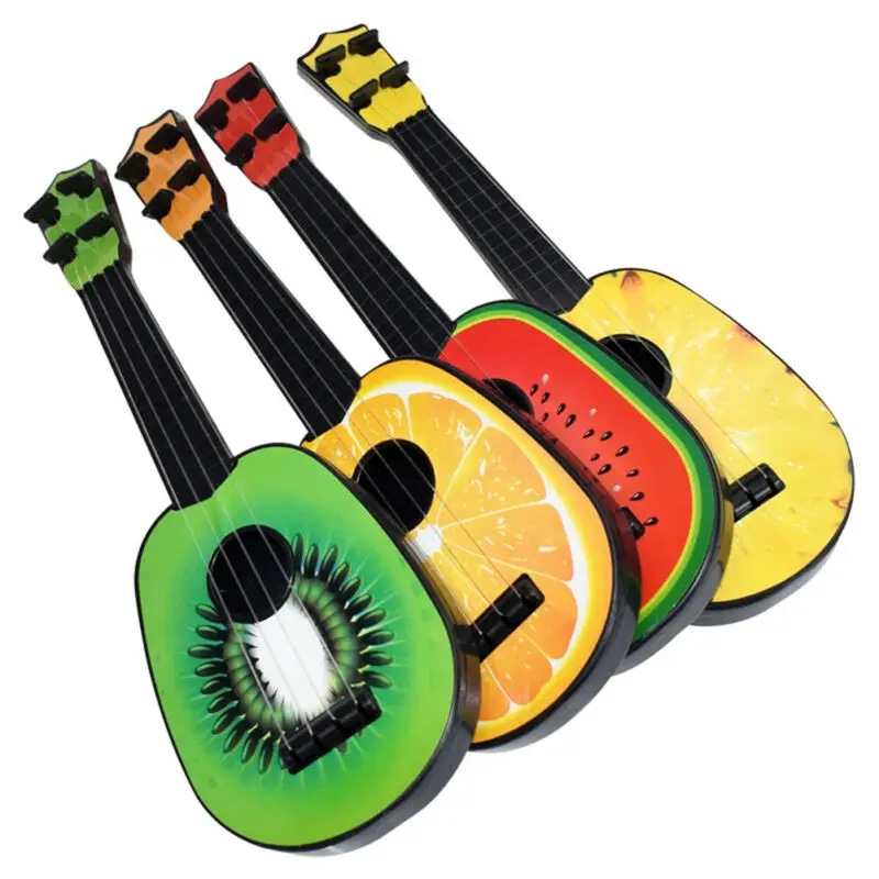 Newest Kids Funny Ukulele Musical Instruments Mini Guitar Montessori Toys Gifts